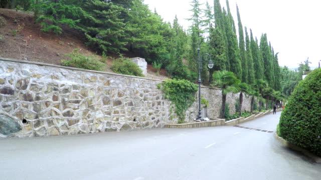 Straße-im-Bergpark
