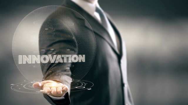 Innovation-with-bulb-hologram-businessman-concept