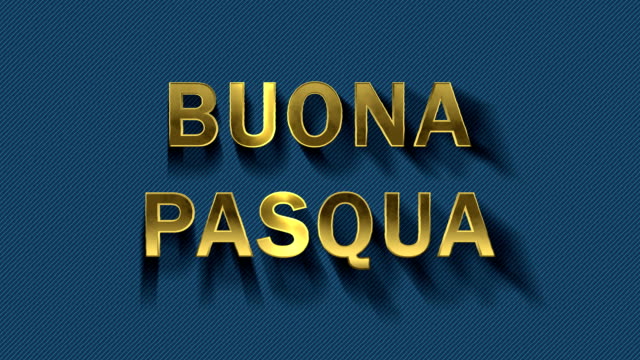 Colored-particles-turn-into-blue-background-and-text---Buona-Pasqua