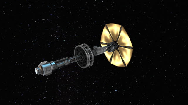 Spaceship-Solar-Sail-rotation