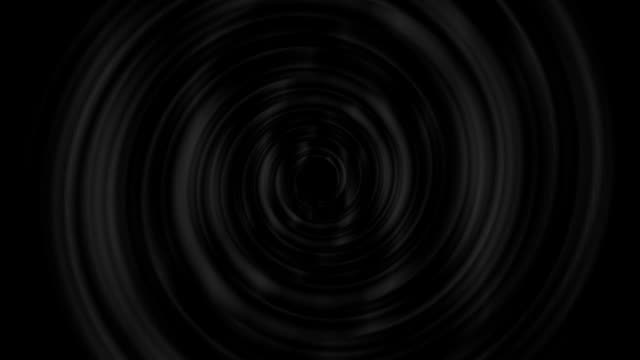 Dunkle-schwarze-abstrakte-Spirale-Videoanimation