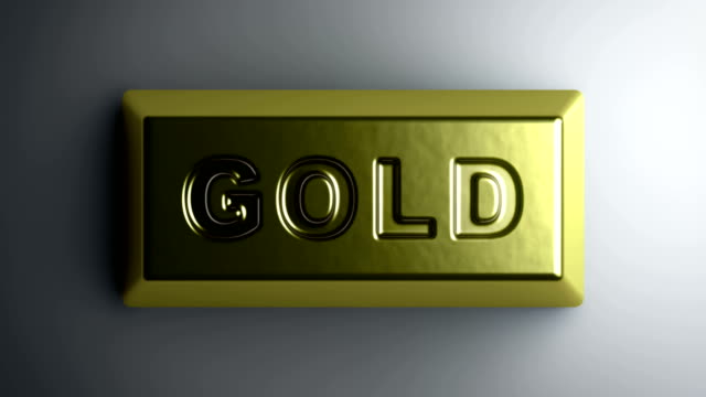 Gold-bullion.-Looping-footage-with-4K-resolution.