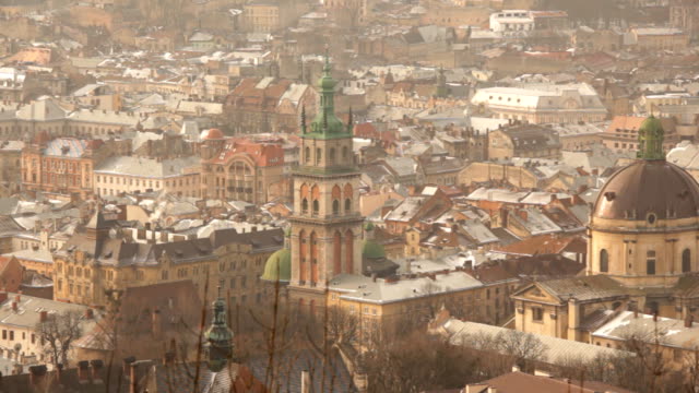 Stadtbild-von-Lemberg,-Ukraine