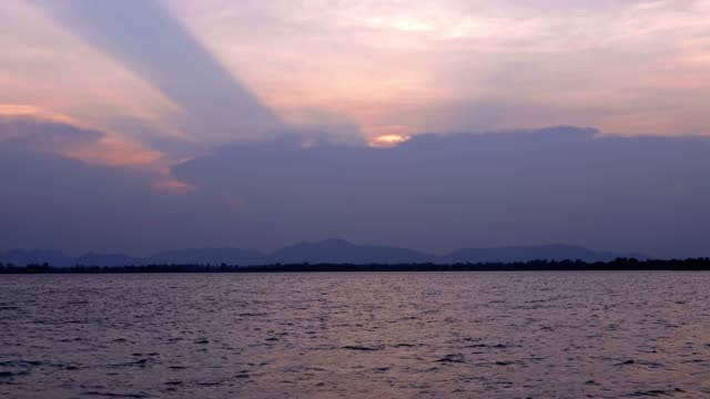 Nature-background.-Moments-after-sunset.-sky,-lake