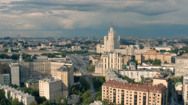 Skyline-der-Stadt-Moskau