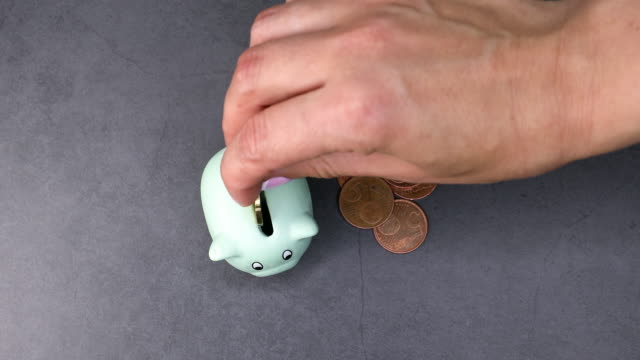 Hand-mit-Sparschwein-und-Münzen
