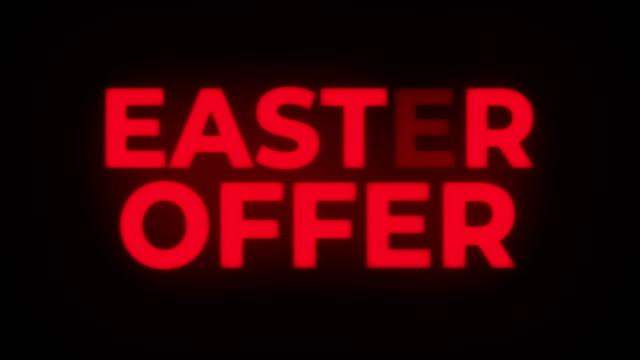 Easter-Offer-Text-Flickering-Display-Promotional-Loop.