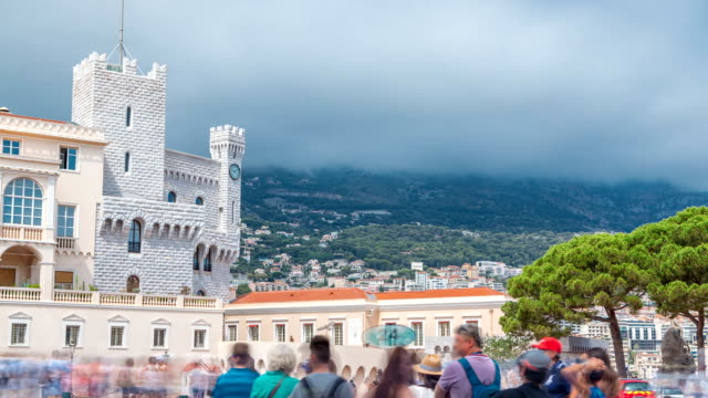 Fürstlichen-Palast-von-Monaco-Timelapse---es-ist-die-offizielle-Residenz-des-Fürsten-von-Monaco