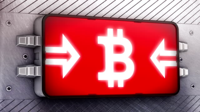 Das-Bitcoin-Symbol.-Looping.