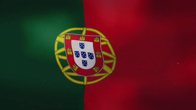 Portugal-National-Flag-Waving