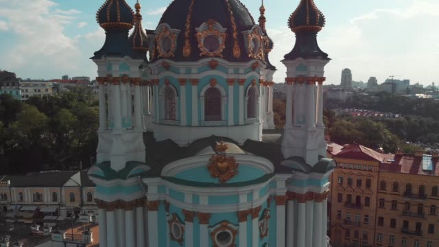 Kiev-Ukraine-from-drone-in--4K
