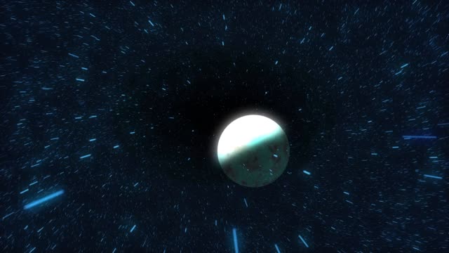 Zooming-past-a-snowy-planet-or-moon-in-the-galaxy