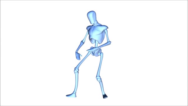 Animation-der-Pose-Mannequin