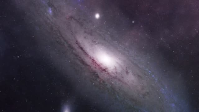 Andromeda-Galaxie-des-Weltraums