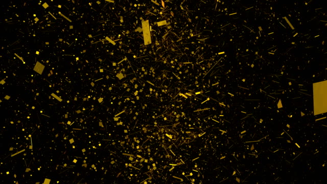 Animated-3D-dollar-coin-emerging-from-the-gold-particles-with-alpha-channel
