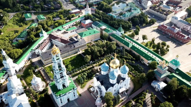 Panoramic-aerial-view-of--Trinity-Sergius-Lavra