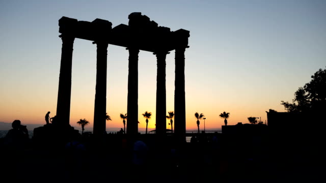 Temple-of-Apollo-in-Side-at-Sunset