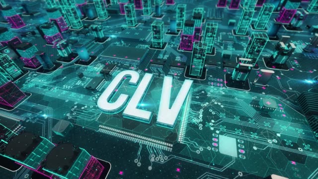 CLV-with-digital-technology-concept