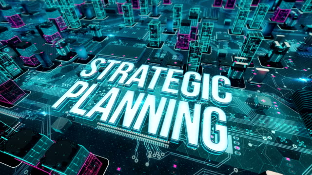 Strategische-Planung-mit-digitaler-Technologie-Konzept
