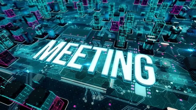 Meeting-with-digital-technology-concept
