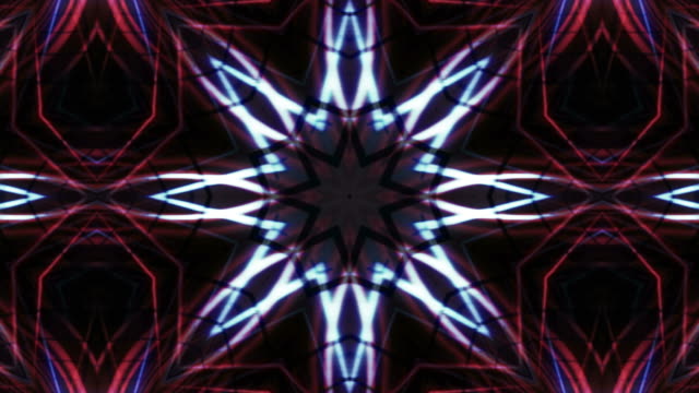 Kaleidoskop-Disco-Dance-Lichter-Hintergrund,-Loop,-4-km