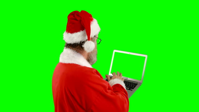 Santa-claus-con-capacidad-para-computadora-portátil-