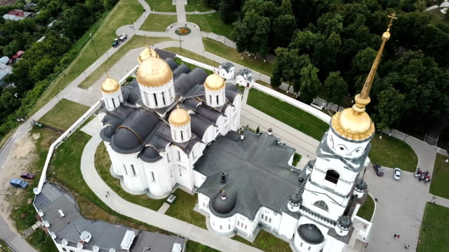 Dormins-Kathedrale-in-russischer-Stadt-Wladimir