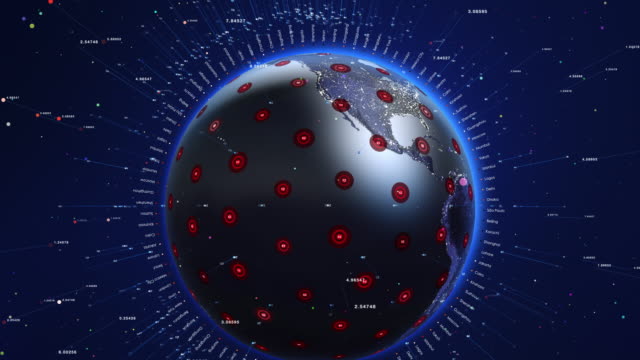 Digital-shiny-world-orbiting-slowly.-Global-network-concept.
