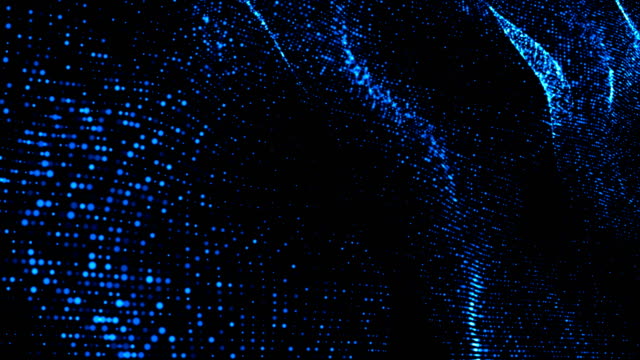 Azul-cae-polvo-brillo-confeti-en-concepto-digital-de-tecnología-de-conexión-de-datos-y-red.-Explosión-en-fondo-negro,-Ilustración-abstracta
