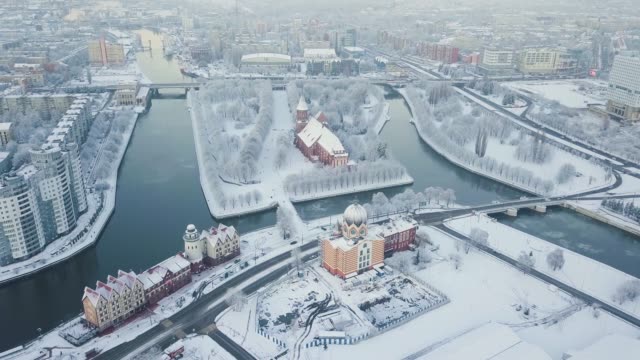 Stadtbild-von-Kaliningrad-im-winter