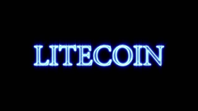 Abstract-Plexus-cinemática-fondo-financiero-con-texto-Litecoin