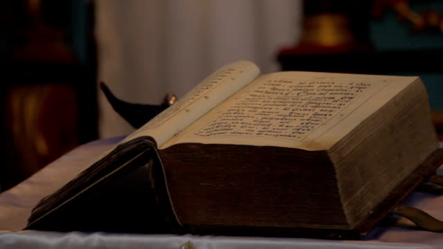 An-old-open-church-book