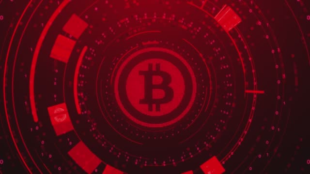 Bitcoin-background-concept-loop