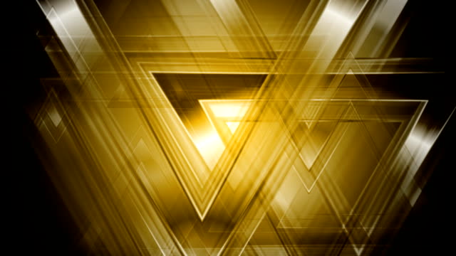 Tecnología-de-triángulos-abstractos-Animación-de-vídeo