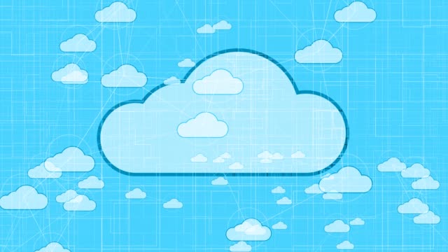 Cloud-computing-Online-Speicher-für-Fintech-IOT-Computer-Netzwerk-Konnektivität