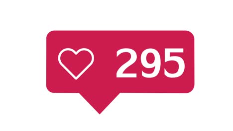 Social-media-red-heart-counter