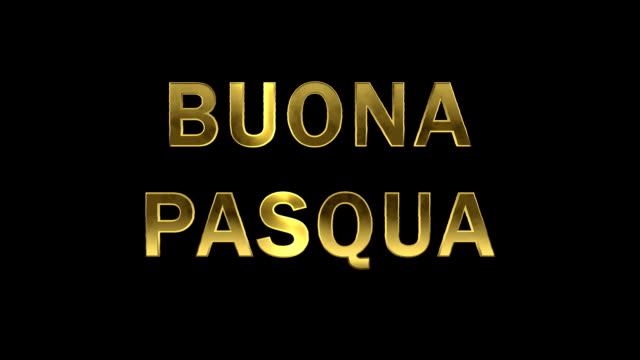 Particles-collecting-in-the-golden-letters---Buona-Pasqua
