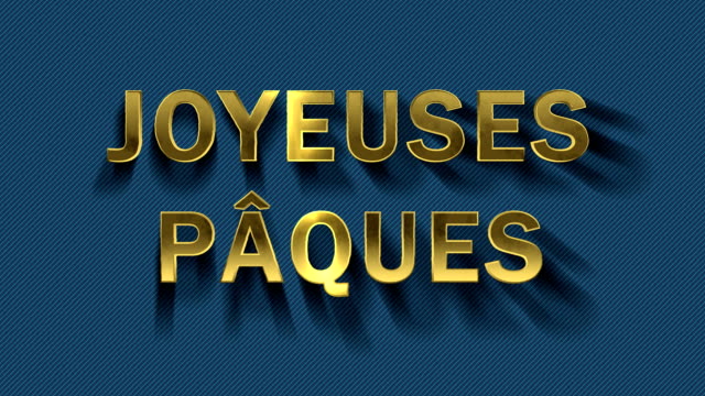 Colored-particles-turn-into-blue-background-and-text---Joyeuses-Paques