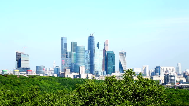 Moskauer-Innenstadt-Geschäftszentrum-General-Plan
