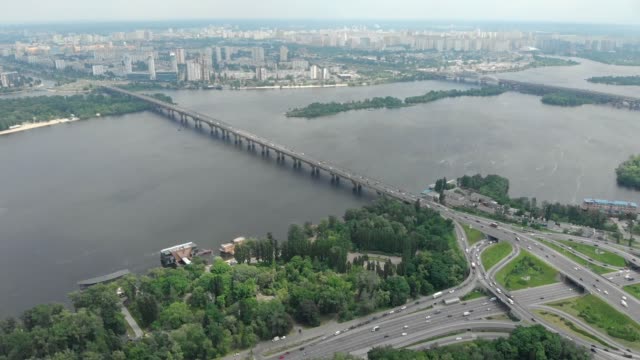 Kiev-Ukraine-from-drone-in--4K