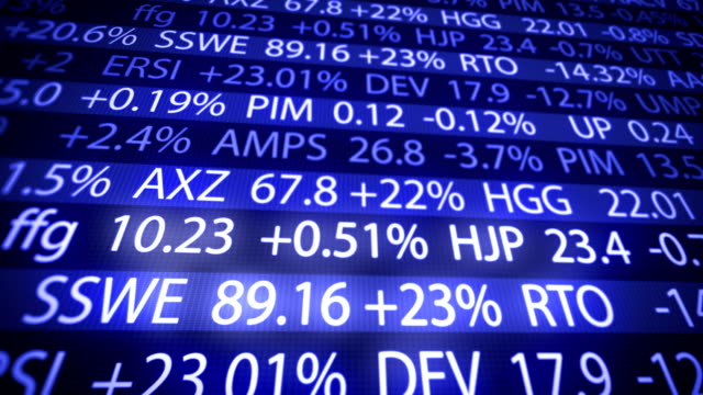Stock-market-ticker-digital-data