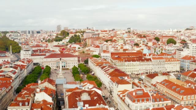 Aerial-view-of-the-famous-Praca-do-Comercio