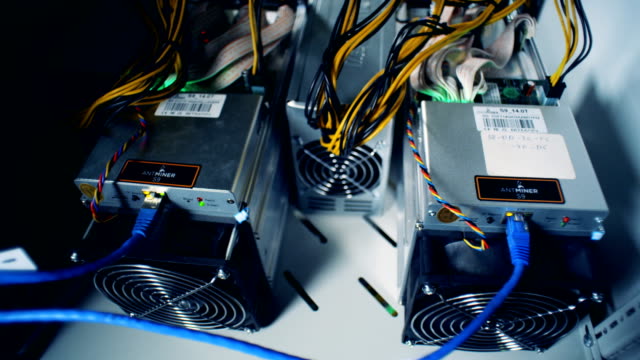 Cryptocurrency-mining-equipment.-4K.