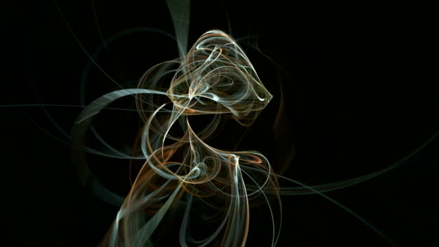 Bunte-Kurven-abstrakte-Schleife-Bewegung-Hintergrund