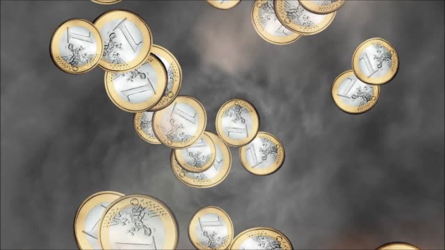 Lluvia-animación-de-monedas-de-Euro