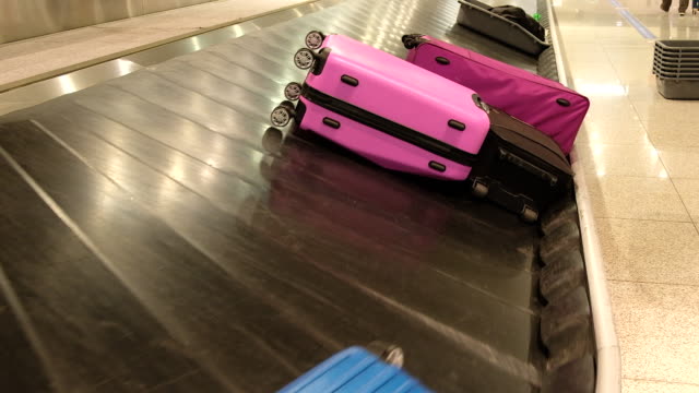 Cinta-de-equipaje-en-aeropuerto-de-Incheon-Corea-del-sur-en-movimiento