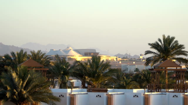 Aeropuerto-Internacional-en-el-paraíso-tropical.-Sharm-El-Sheikh,-Egipto
