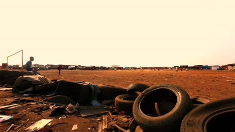 Soccer-in-Ghana-Slum