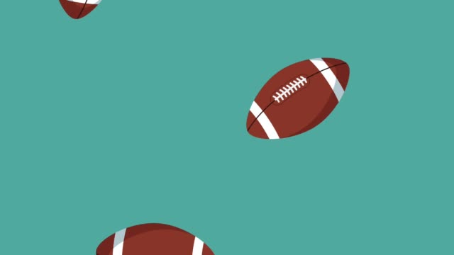 American-football-balls-raining-HD-animation
