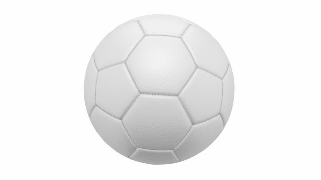 Weiß-Fußball-ball